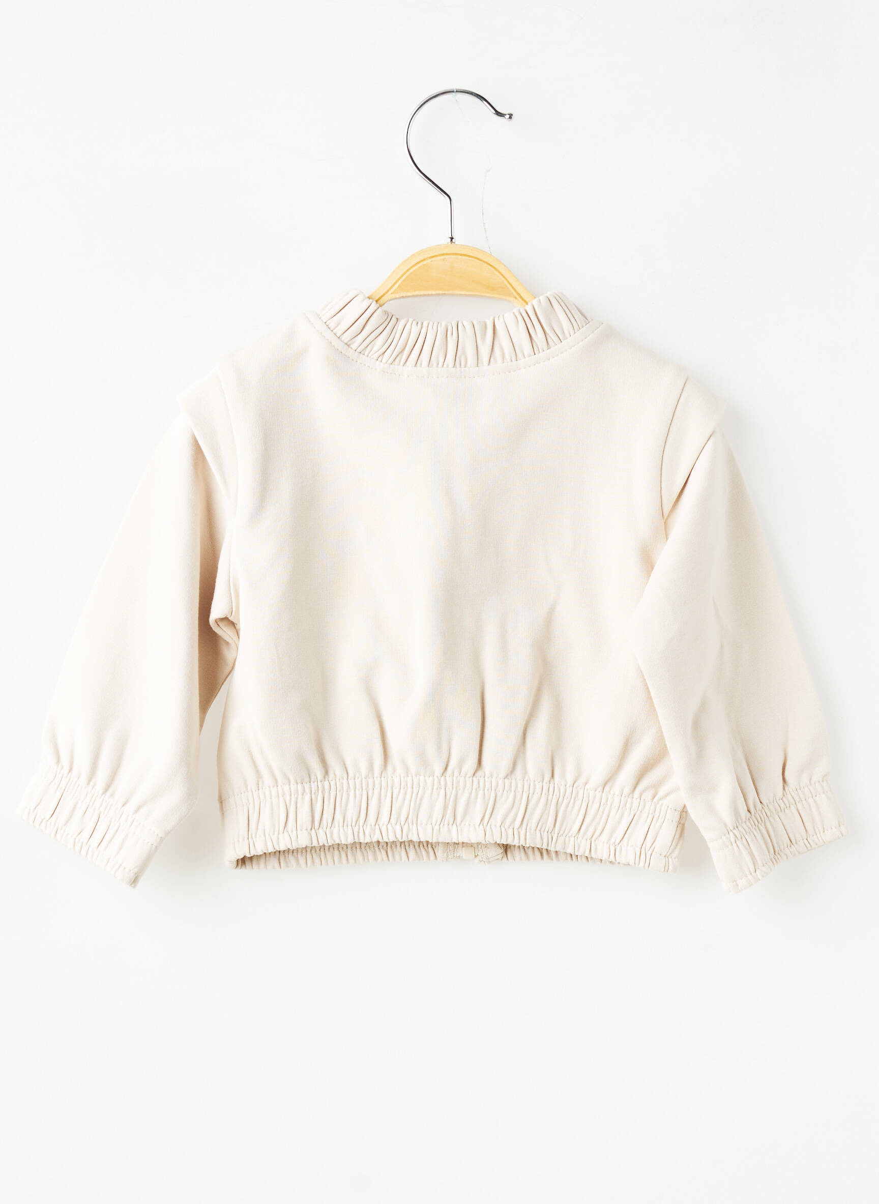 Veste casual col rond beige MAYORAL fille