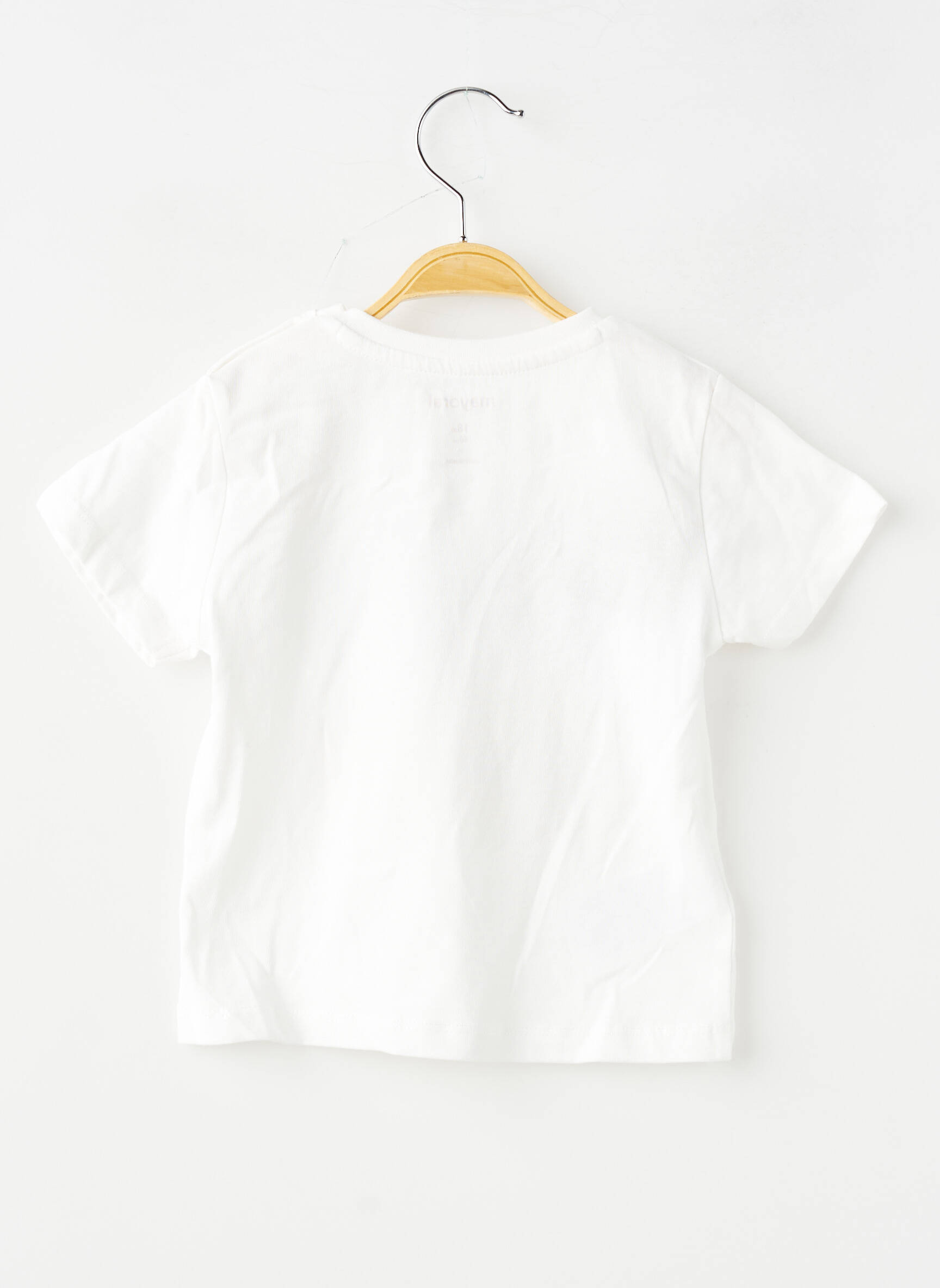 T-shirt coupe droite manches courtes blanc MAYORAL garçon