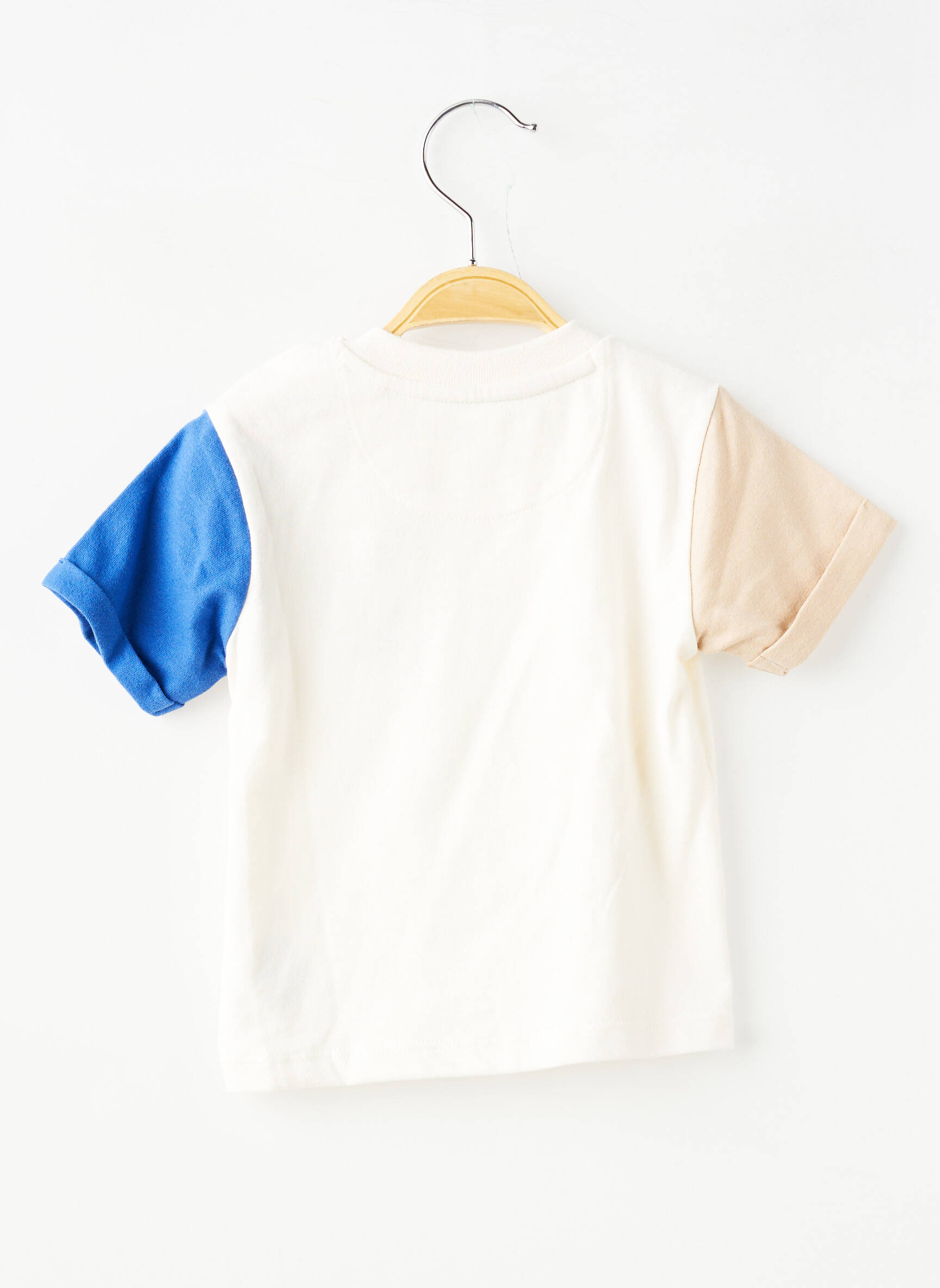 T-shirt coupe droite manches courtes beige NOPPIES garçon
