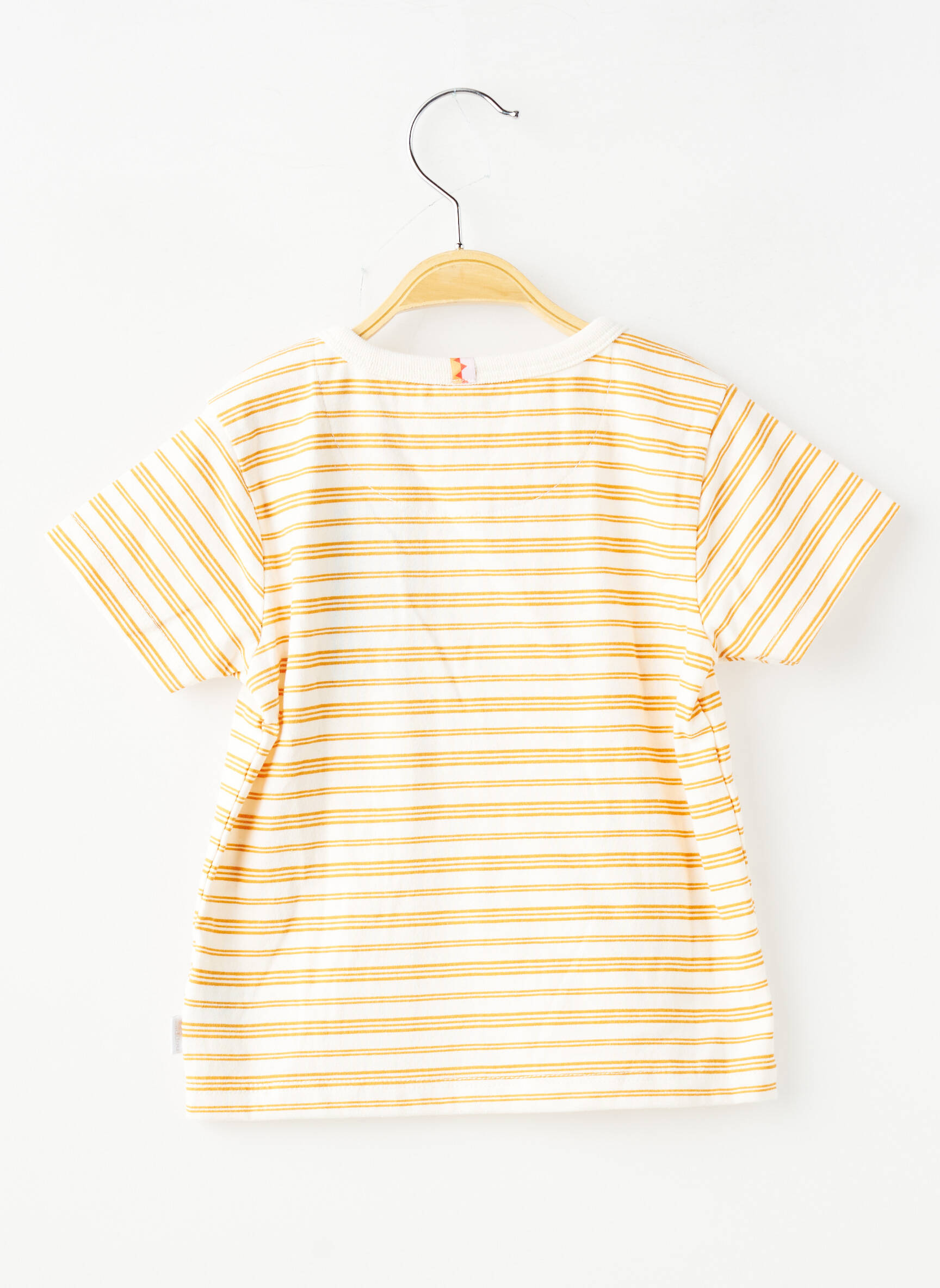 T-shirt coupe droite manches courtes jaune NOPPIES garçon