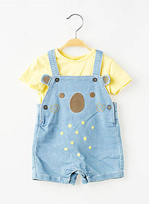 Ensemble pantalon coupe droite bleu BOBOLI garçon
