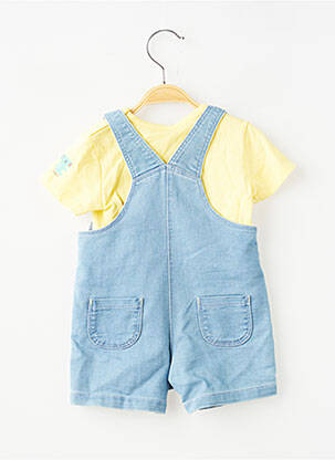 Ensemble pantalon coupe droite bleu BOBOLI garçon