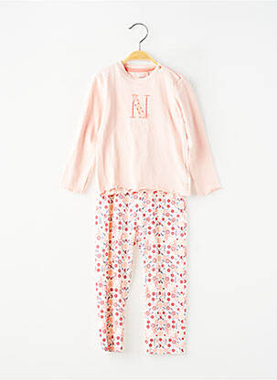 Ensemble pantalon type de haut t-shirt rose NOPPIES fille