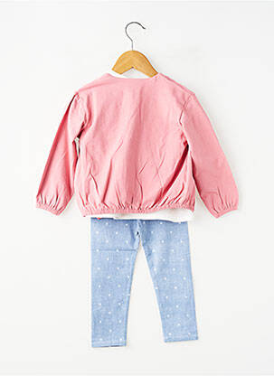 Ensemble pantalon type de haut t-shirt rose MAYORAL fille