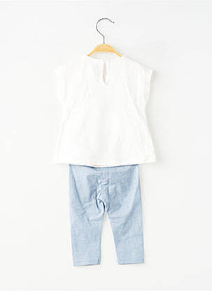 Ensemble pantalon type de haut t-shirt bleu MAYORAL fille