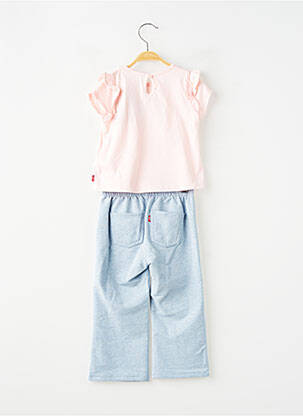 Ensemble pantalon bas pantalon bleu LEVI'S fille