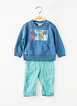 Ensemble pantalon poches bleu BOBOLI garçon