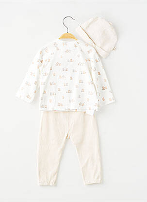 Ensemble pantalon coupe droite beige MAYORAL enfant