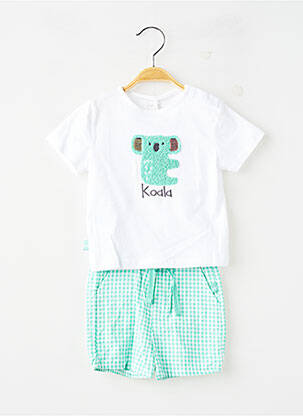 Ensemble short vert BOBOLI enfant