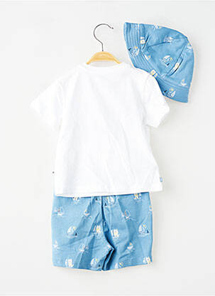 Ensemble short sérigraphie bleu MAYORAL garçon