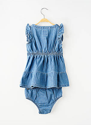Ensemble short coupe évasée bleu LEVI'S fille