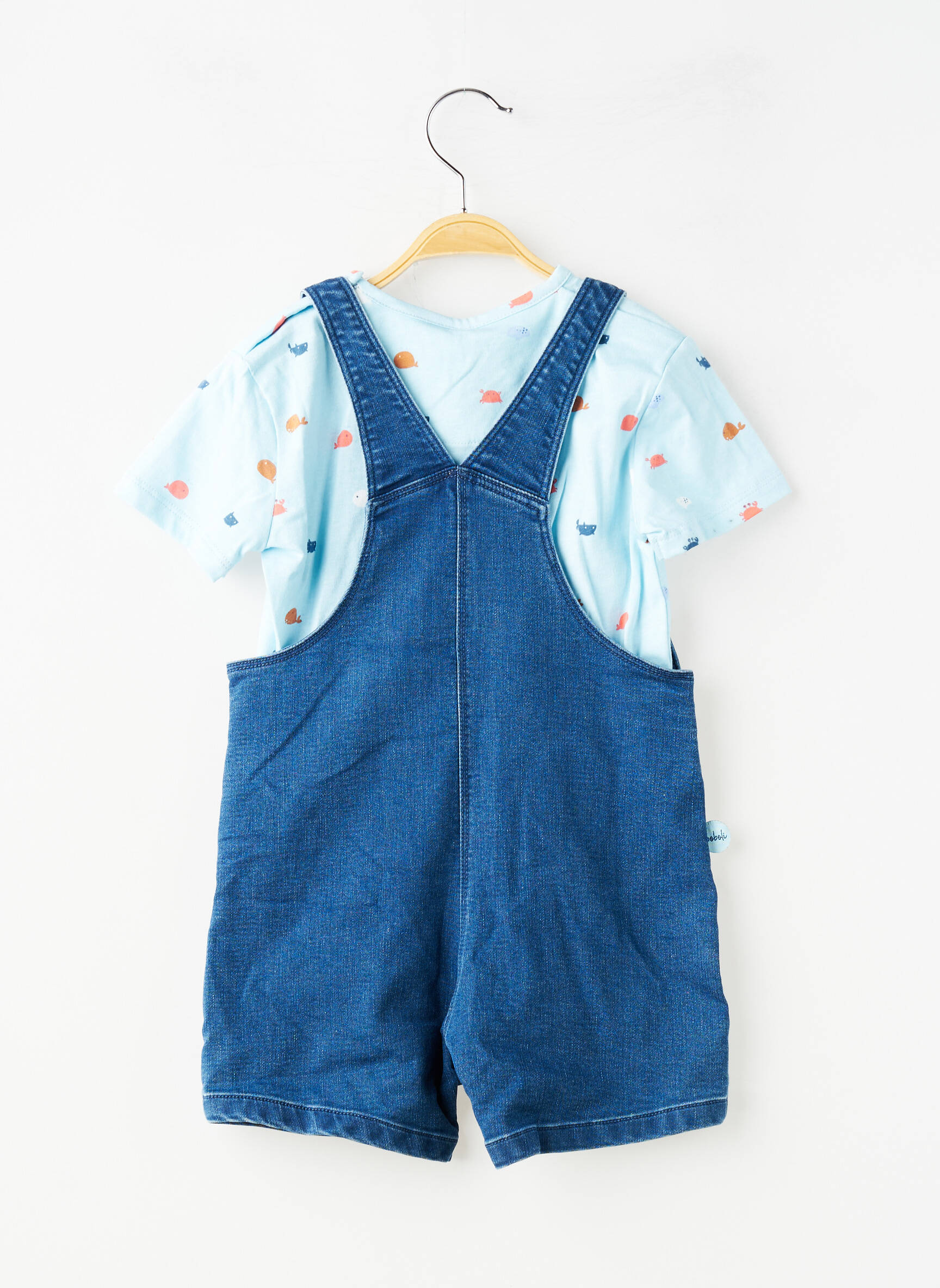 Ensemble pantalon coupe droite bleu NOPPIES garçon