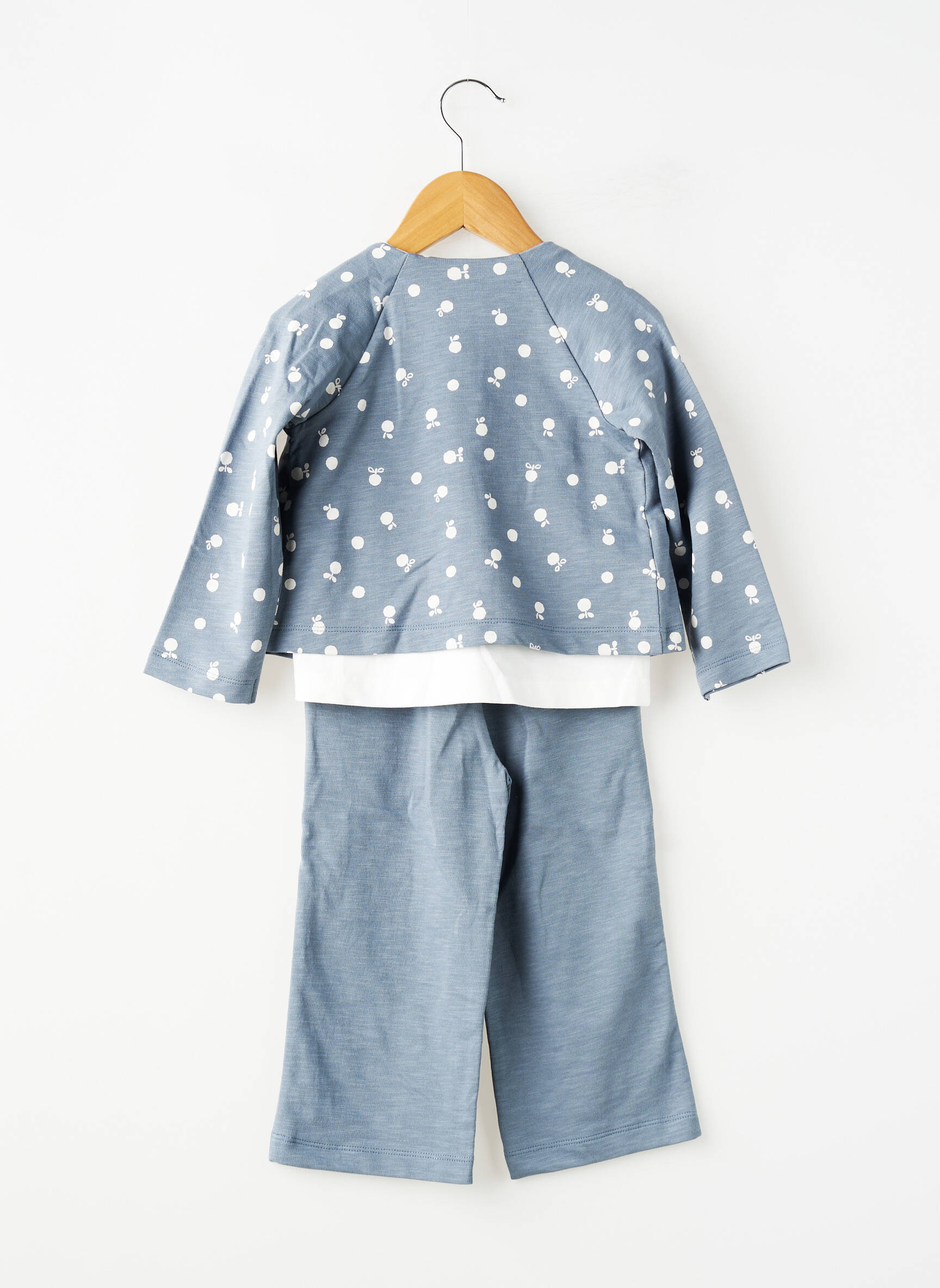 Ensemble pantalon type de haut t-shirt gris MAYORAL fille