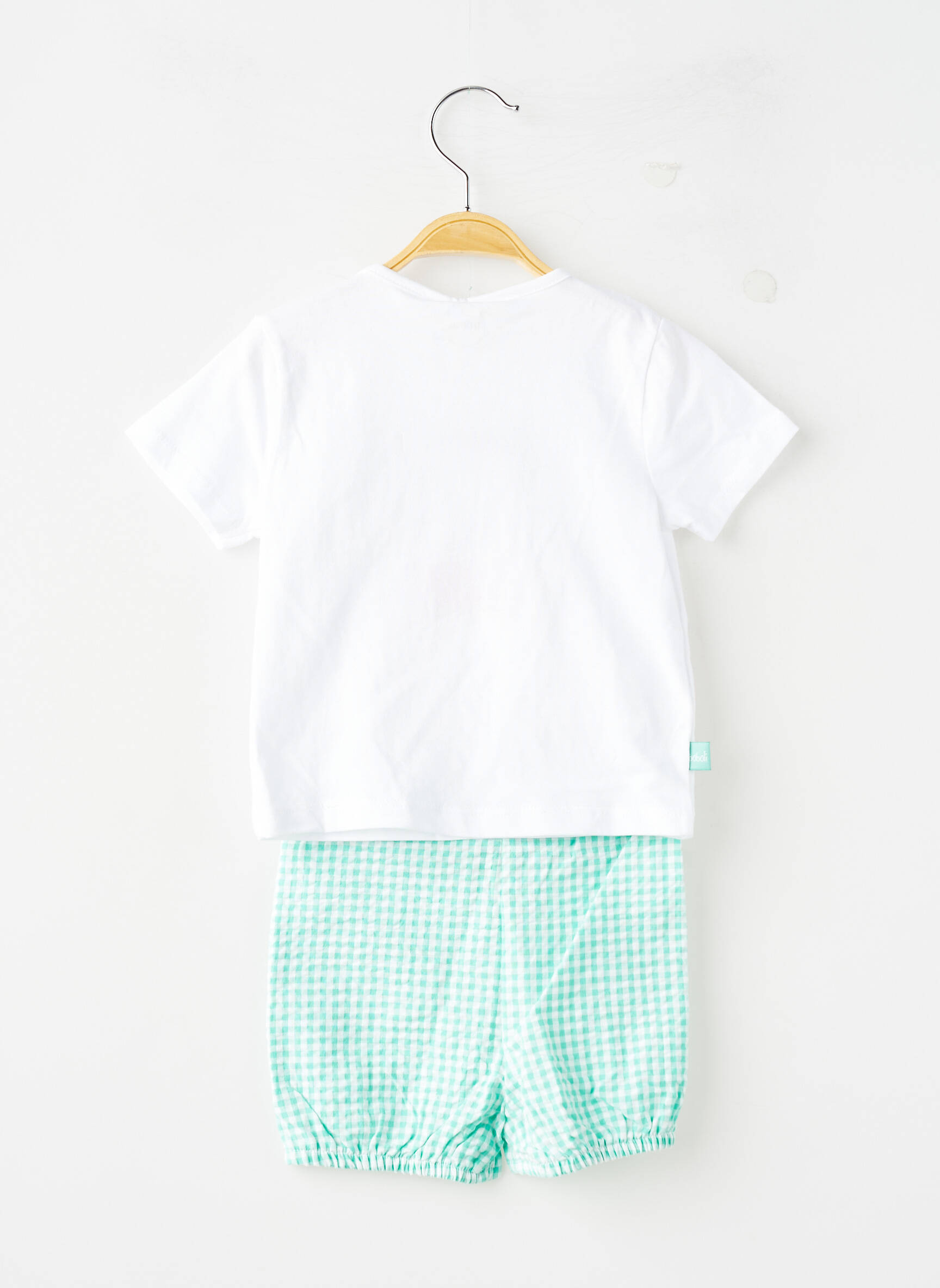 Ensemble short vert BOBOLI enfant