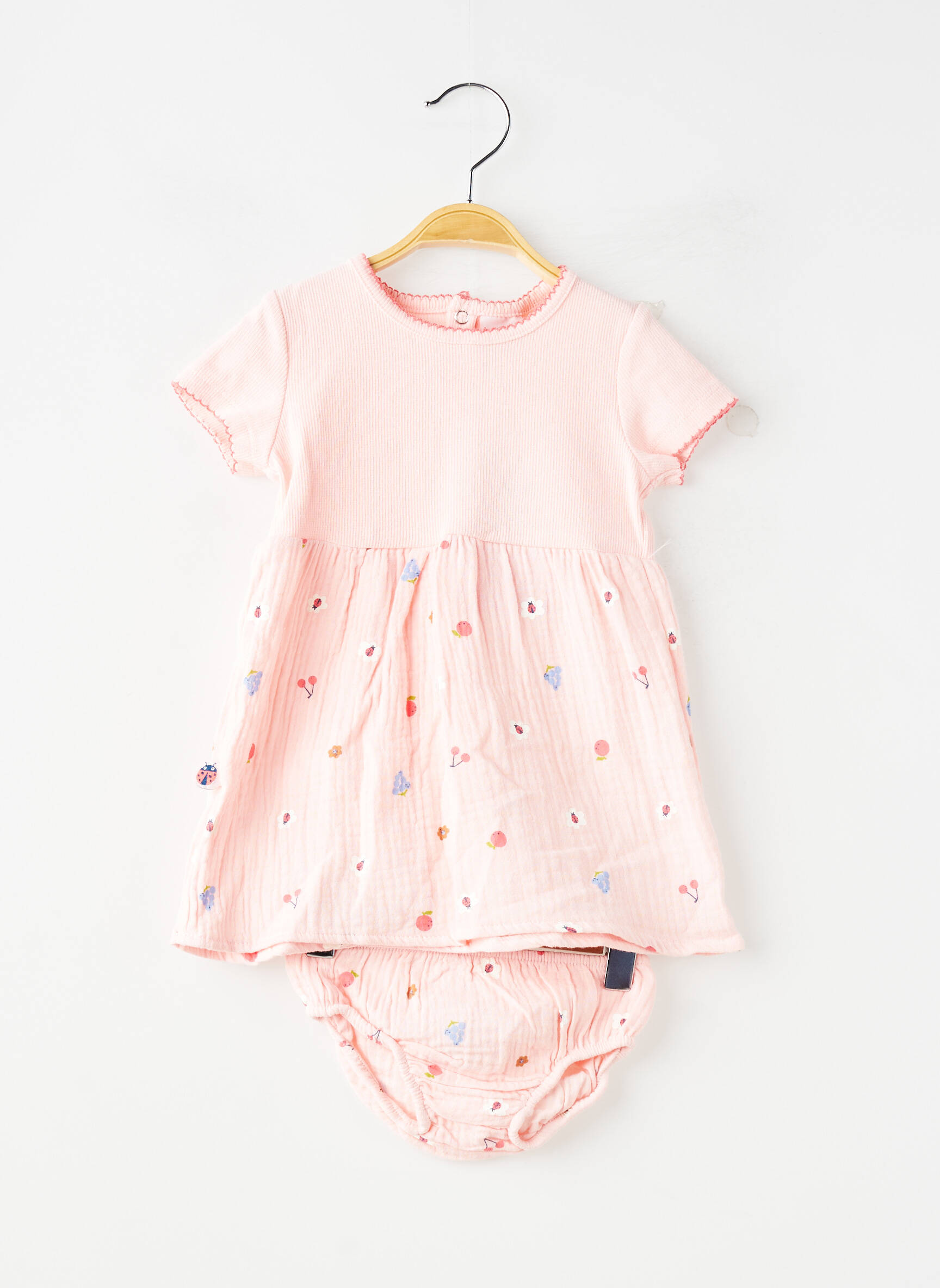 Ensemble short imprimé fantaisie rose BOBOLI fille