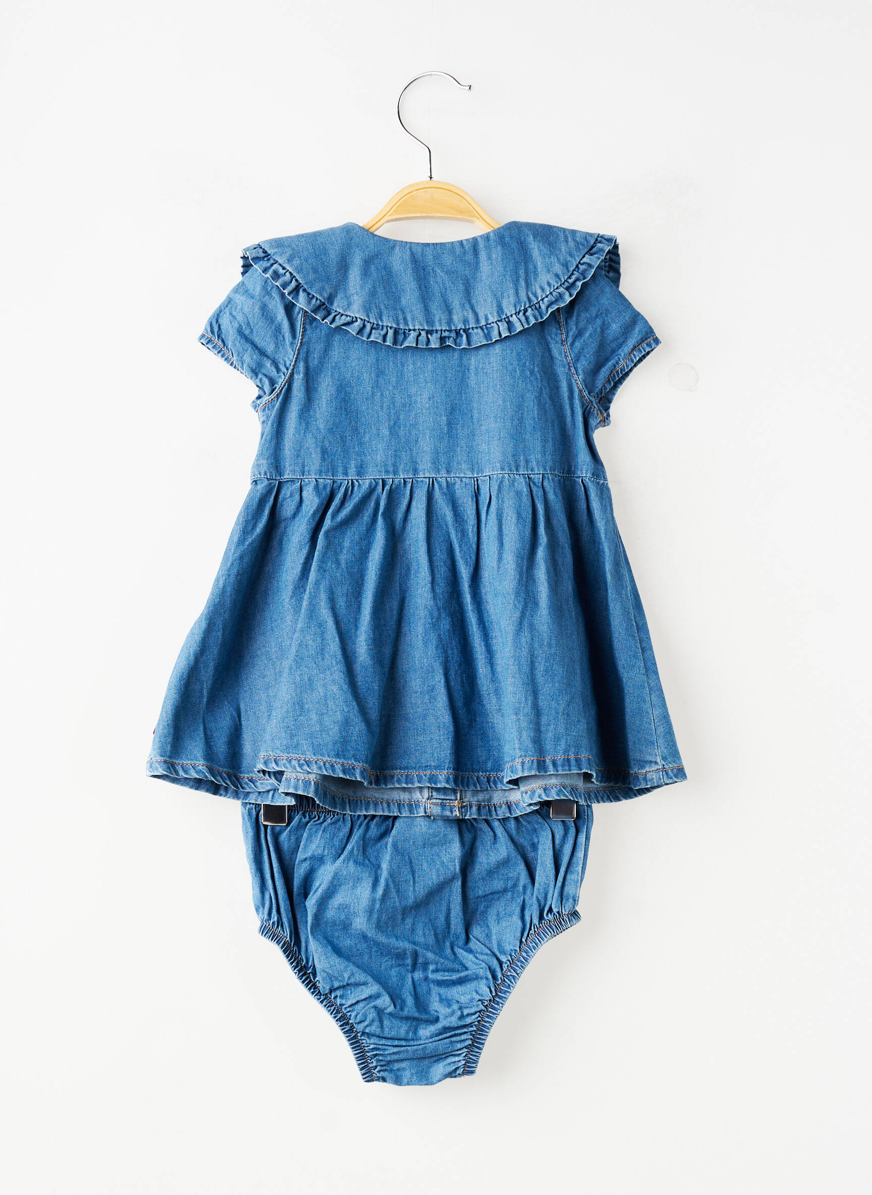 Ensemble short imprimé fantaisie bleu LEVI'S fille