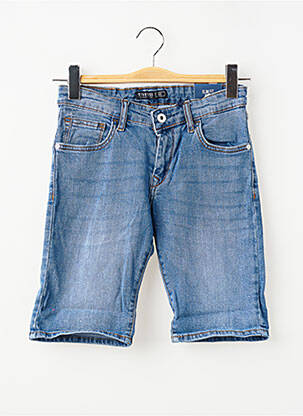 Bermuda tissage denim taille ajustable bleu TIFFOSI garçon