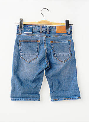 Bermuda tissage denim taille ajustable bleu TIFFOSI garçon