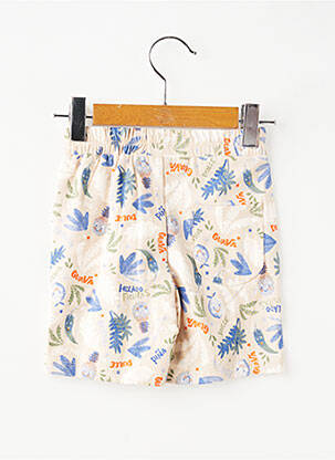 Short stretch taille élastique beige NOPPIES garçon