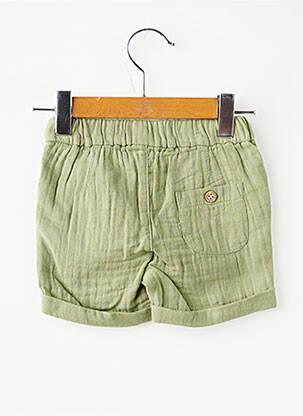 Short poches taille élastique vert MAYORAL garçon