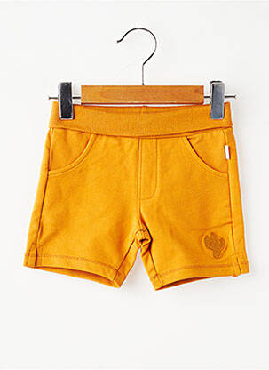 Short poches taille élastique orange NOPPIES garçon