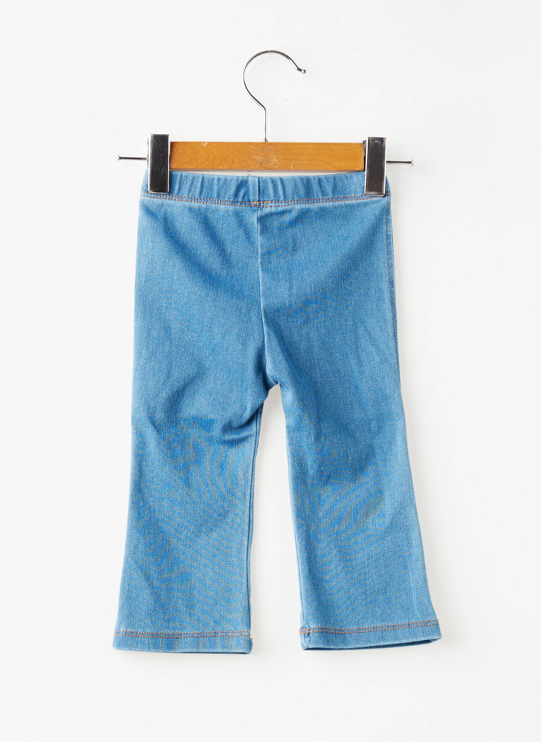 Pantalon flare stretch taille élastique bleu MAYORAL fille