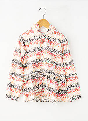 Veste casual coupe droite blanc BOBOLI fille