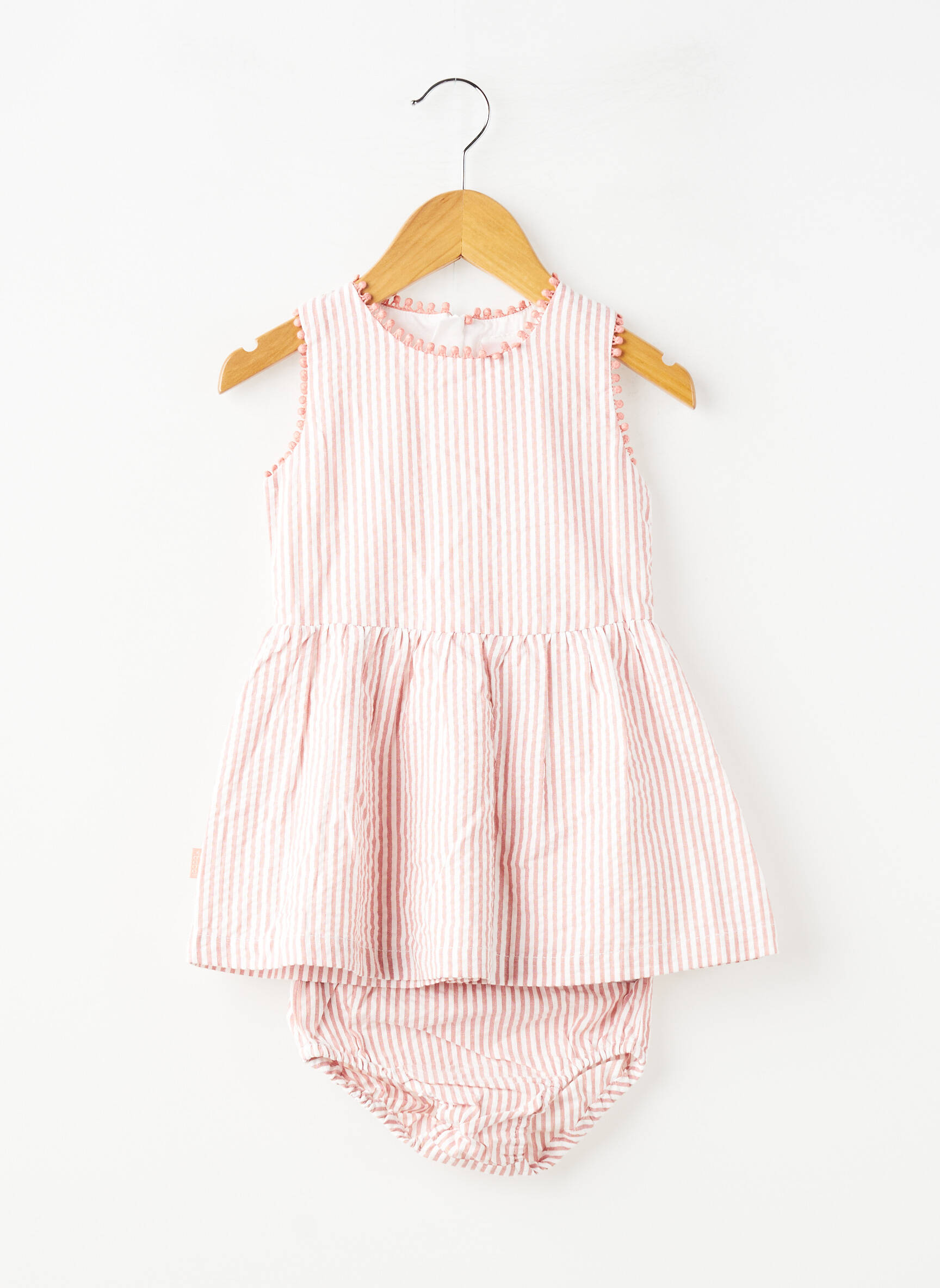 Ensemble short taille élastique rose BOBOLI fille