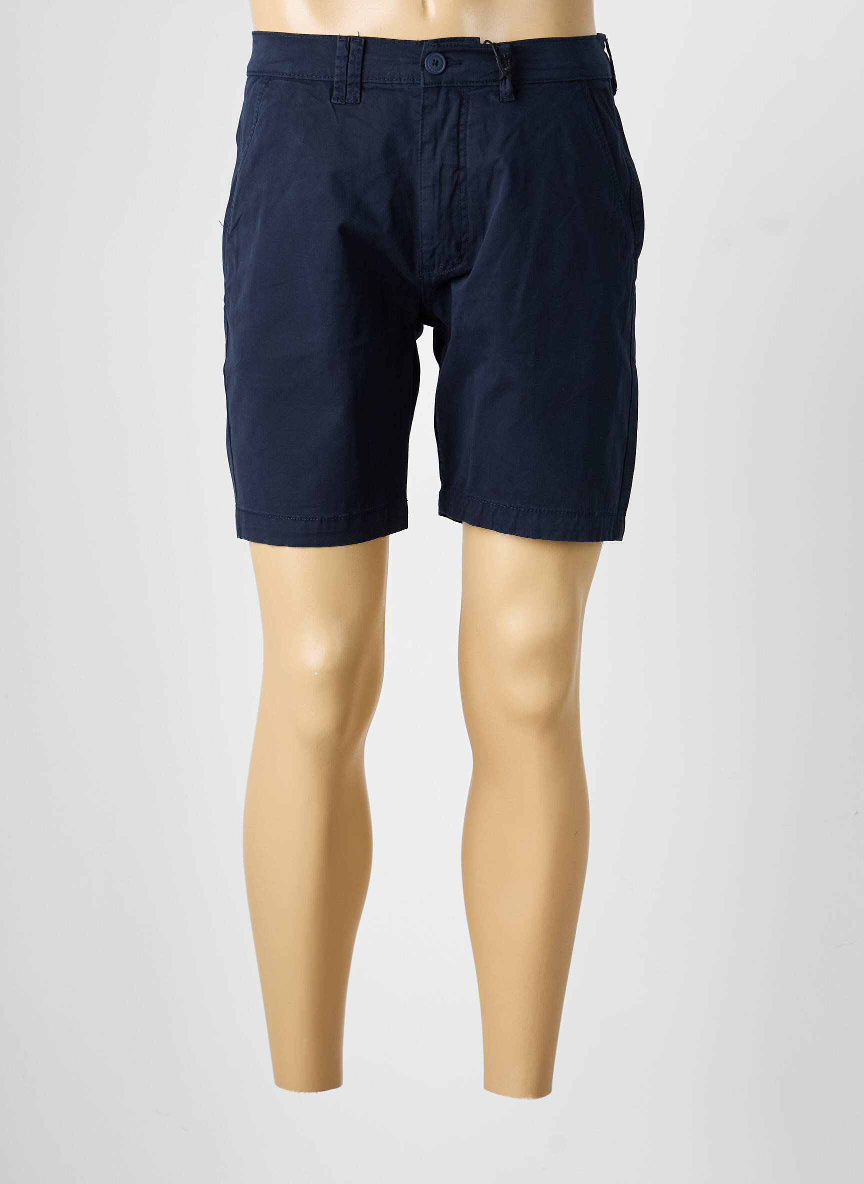 Bermuda stretch taille normale bleu DAYTONA homme