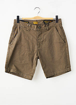 Bermuda stretch taille normale vert DAYTONA homme
