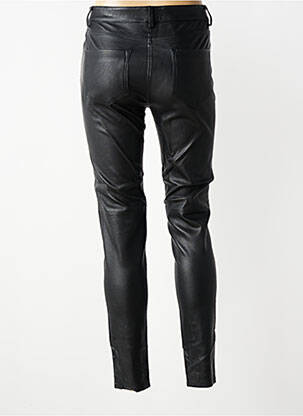 Pantalon slim taille normale taille normale noir ROSE GARDEN femme
