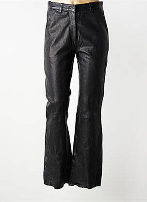 Pantalon flare taille normale taille normale noir ROSE GARDEN femme