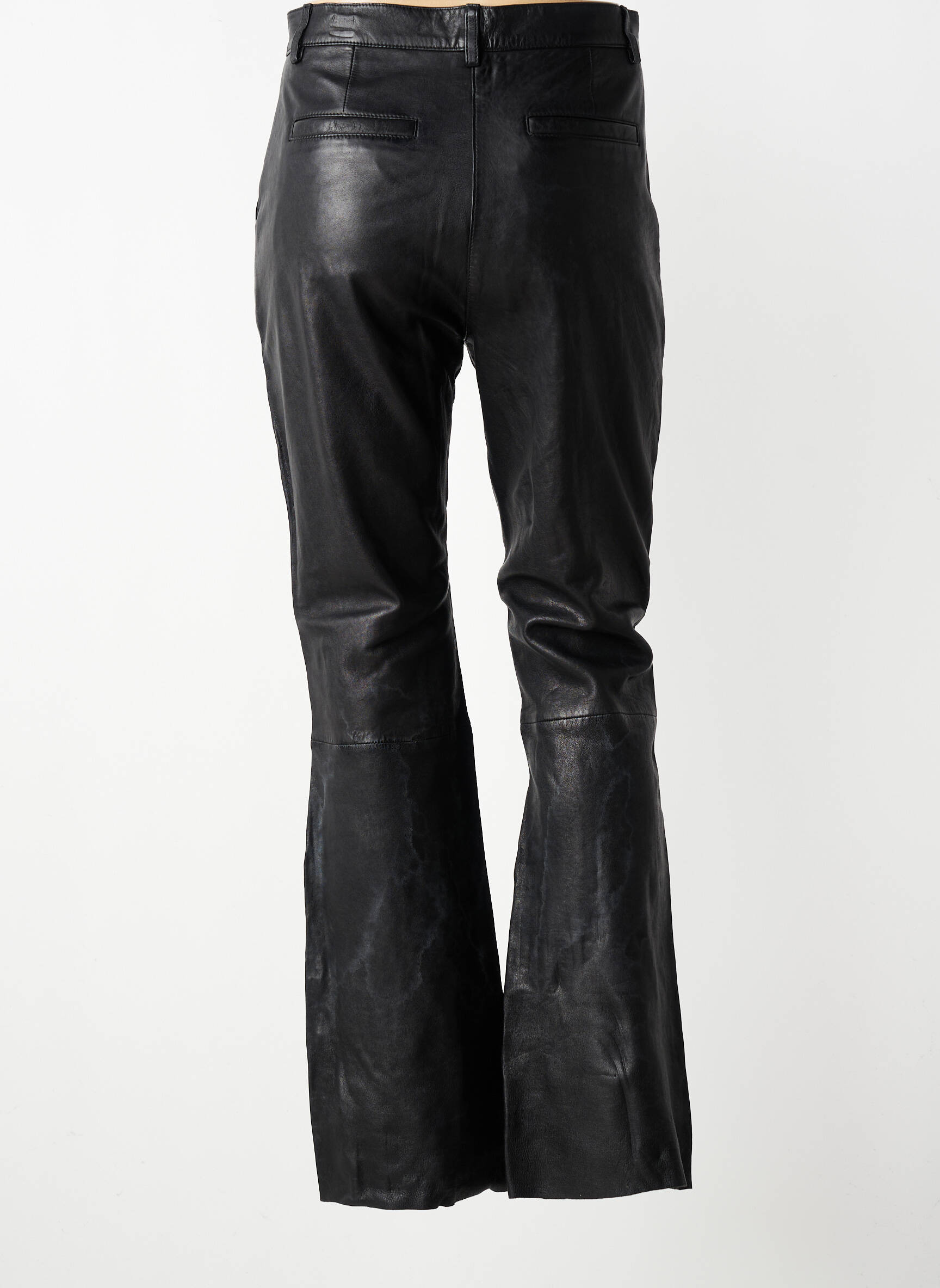 Pantalon flare taille normale taille normale noir ROSE GARDEN femme