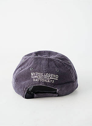Casquette broderie gris DAYTONA homme