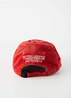 Casquette broderie rouge DAYTONA homme