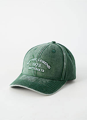 Casquette broderie vert DAYTONA homme