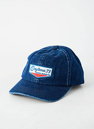 Casquette broderie bleu DAYTONA homme