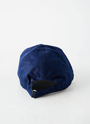 Casquette fermeture scratch bleu DAYTONA homme