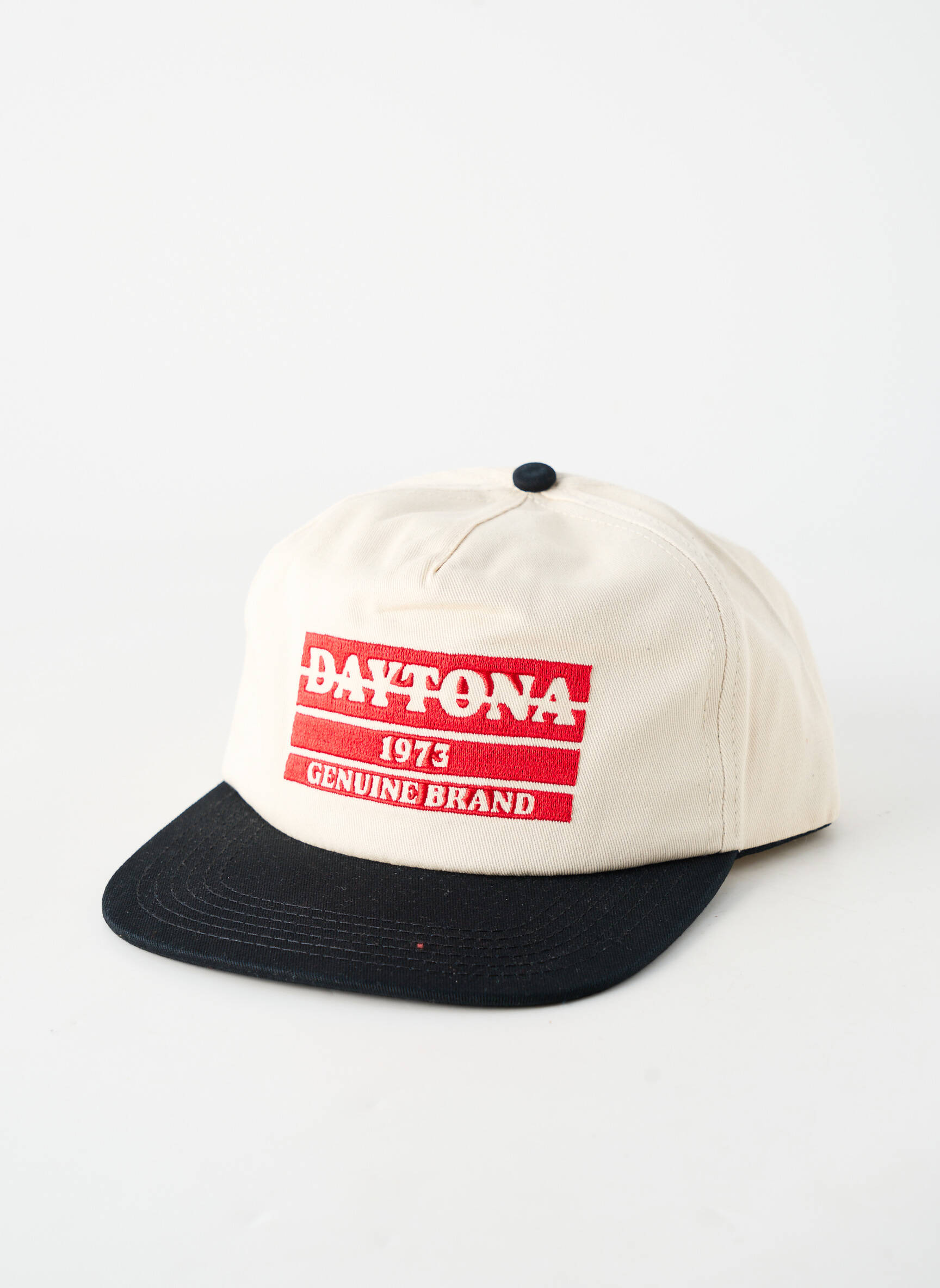 Casquette broderie beige DAYTONA homme