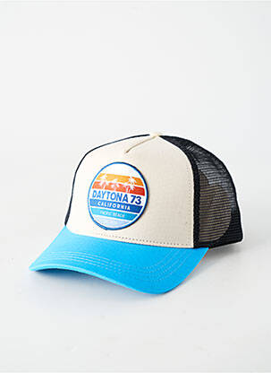 Casquette visière souple bleu DAYTONA homme