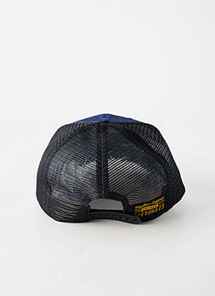 Casquette visière souple noir DAYTONA homme