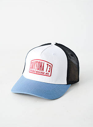 Casquette visière souple bleu DAYTONA homme