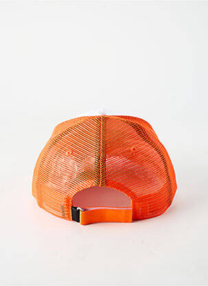 Casquette visière souple orange DAYTONA homme