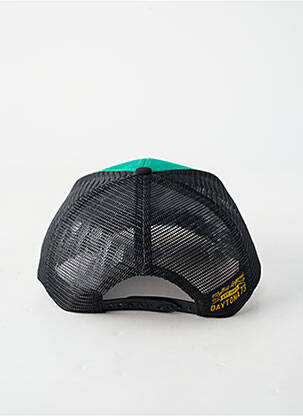 Casquette visière souple vert DAYTONA homme