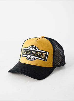 Casquette visière souple jaune DAYTONA homme