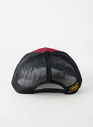 Casquette visière souple noir DAYTONA homme