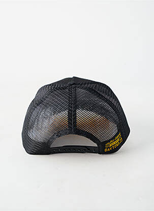 Casquette visière souple noir DAYTONA homme
