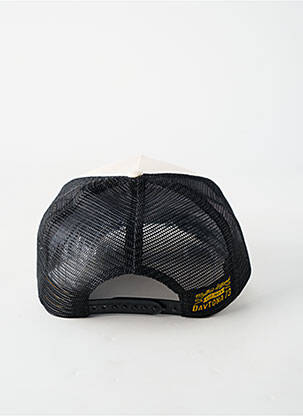 Casquette visière souple blanc DAYTONA homme