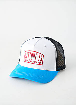 Casquette visière souple bleu DAYTONA homme
