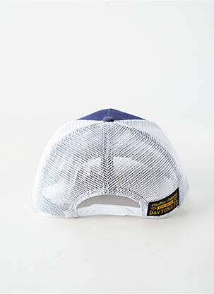 Casquette visière souple bleu DAYTONA homme